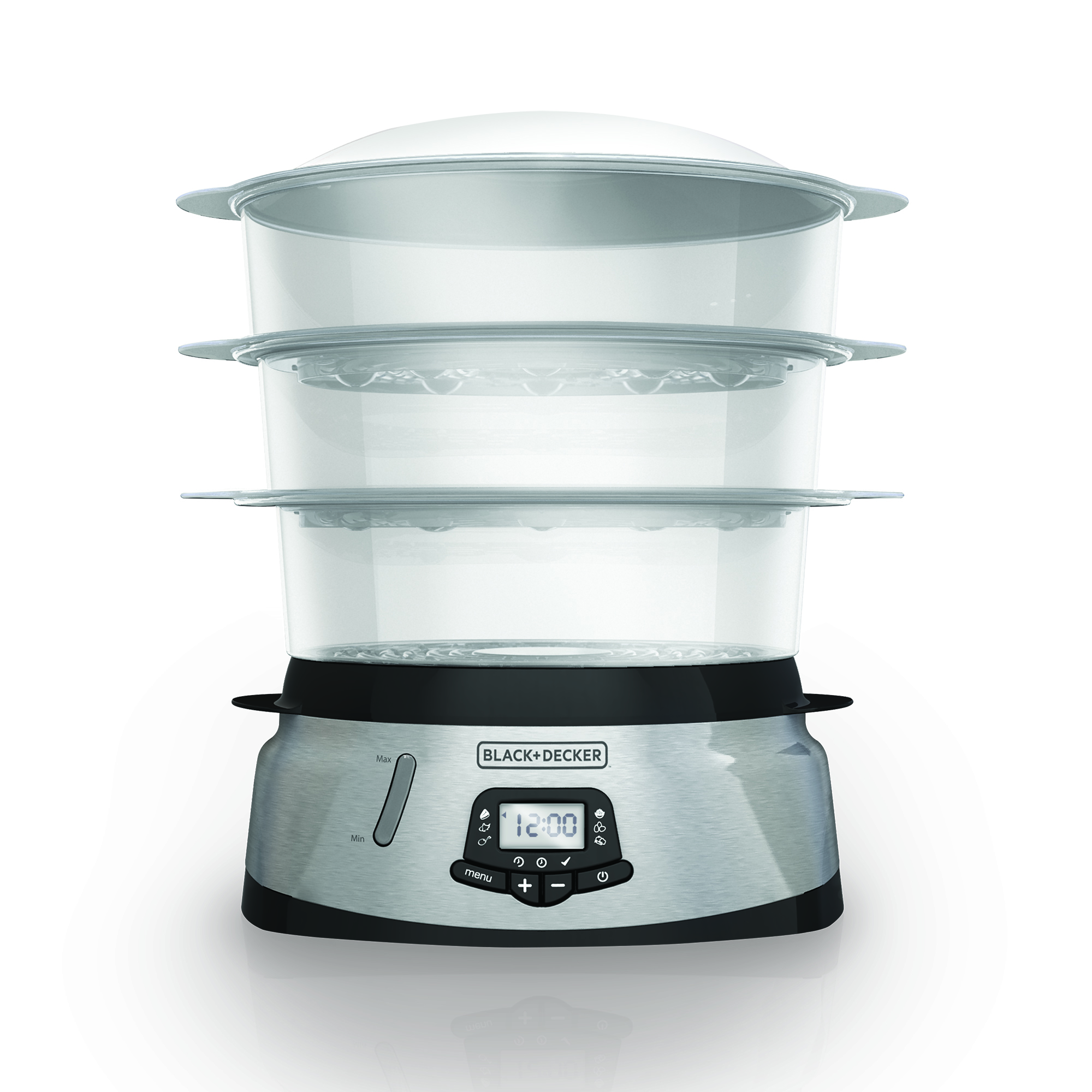 3 Tier Digital Programmable Steamer BLACK DECKER